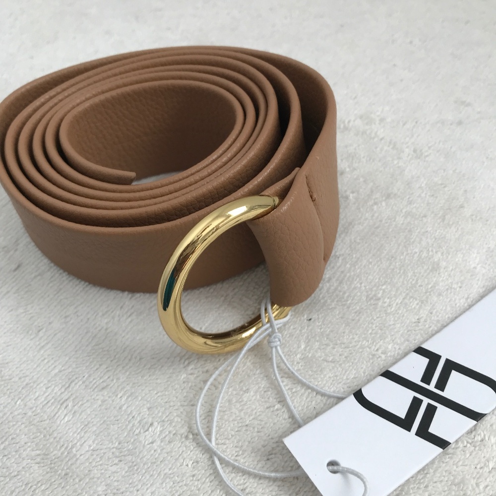 B LOW THE BELT BROWN D RING ADJUSTABLE WOMENS ONE SIZE